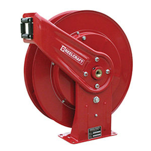 hose reel / self-retracting / fixed / for fuel