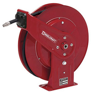 hose reel / self-retracting / with mounting bracket / for fuel
