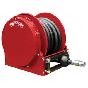 hose reel / self-retracting / fixed / heavy-duty