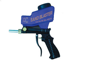 sandblasting gun / air / manual / gravity feed