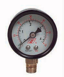 analog pressure gauge / Bourdon tube / process