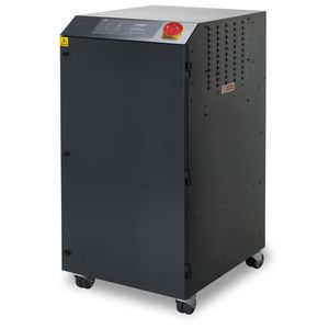 mobile fume extractor / industrial / activated carbon filter / automatic
