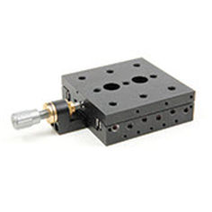 linear positioning stage / manually-operated / single-axis / crossed roller