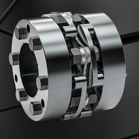 disc coupling / with clamping ring / flange