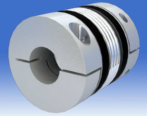 bellows coupling / metal / backlash-free / maintenance-free