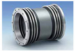 bellows coupling / metal / for high torque / flange