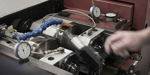 threaded spindle