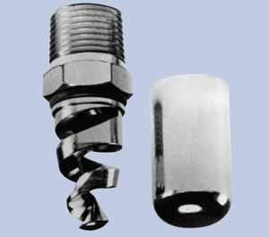 spray nozzle / full-cone / stainless steel / brass