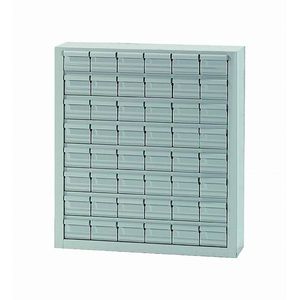 storage cabinet / floor-mounted / multi-drawer / sheet steel