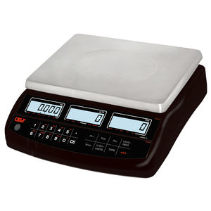 platform scale / benchtop / counting / with LCD display