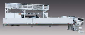stationary concrete pump / for construction