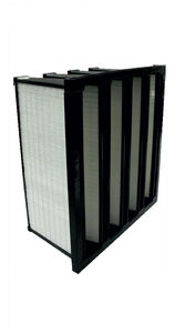 air filter / HEPA / V / pleated
