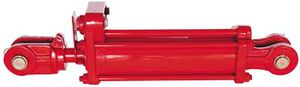hydraulic cylinder / double-acting / tie-rod