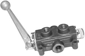 spool hydraulic directional control valve / lever-operated / 4/3-way