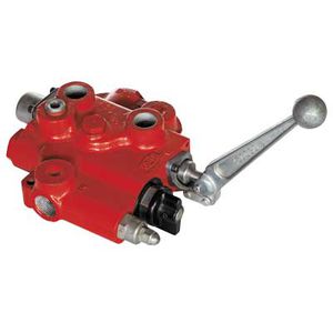 spool hydraulic directional control valve / lever-operated / pressure-compensated