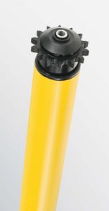single-sprocket motorized roller