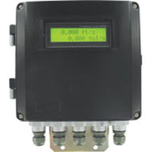 ultrasonic flow meter / for liquids / clamp-on