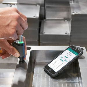 Leeb hardness tester / portable / digital display / wireless