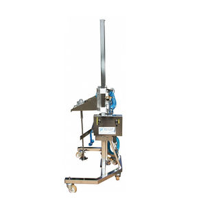 pillar jib crane / mobile / stainless steel