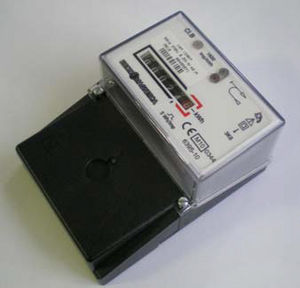 electric energy meter / wall-mounted / single-phase
