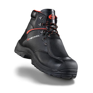 anti-perforation safety boots / heat-resistant / leather / rubber