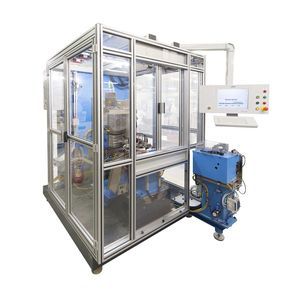 vertical balancing machine / dynamic / for rotors / semi-automatic