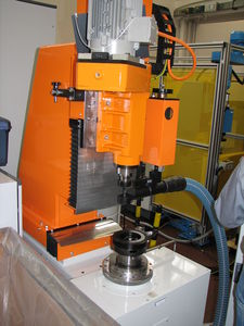vertical balancing machine / static / pulley
