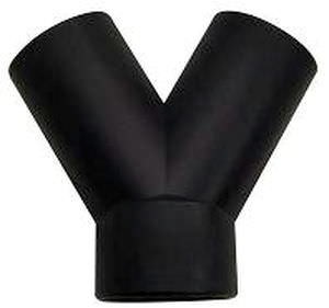 socket fitting / Y / hydraulic / plastic