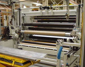 cast-film coextrusion line / for CPP / for food film / for films and bags