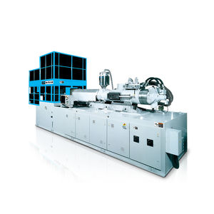 vertical injection molding machine / hydraulic / for PET / for PP