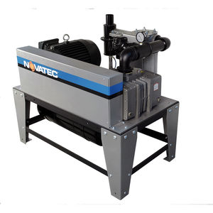 lubricated vacuum pump / single-stage / compact / for pneumatic conveying