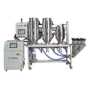 fluidized bed dryer / batch / for plastic pellets