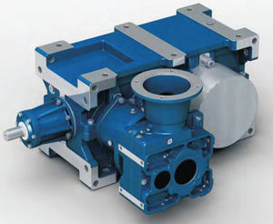 bevel gear reducer / orthogonal / hollow-shaft / for bucket elevators