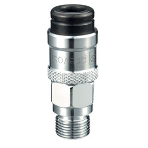 Pneumatic Fitting Bac Prevost Threaded Quick Chrome