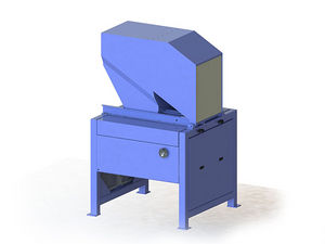 single-shaft shredder / plastics