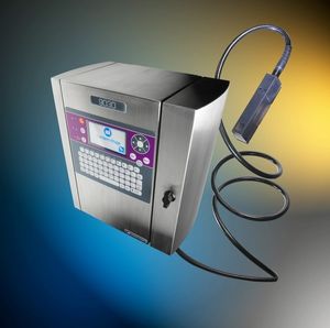 continuous inkjet marking machine / benchtop / automatic / compact