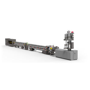 tube extrusion line / for thermoplastics