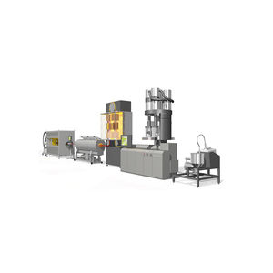 tube extrusion line / for thermoplastics