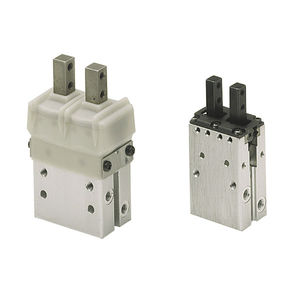 pneumatic gripper / parallel / 2-jaw / double-acting