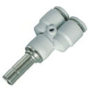 push-in fitting / Y / pneumatic