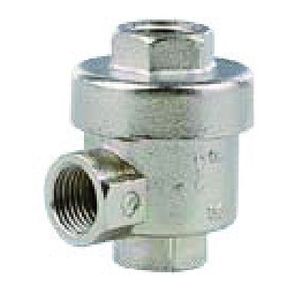 pneumatically-operated valve / for air / unidirectional / quick-release exhaust