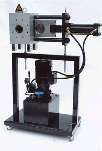 discontinuous screen changer / slide plate / hydraulic