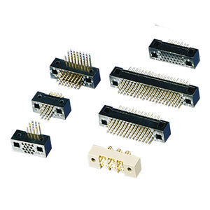 data connector / PCB / rectangular / bayonet