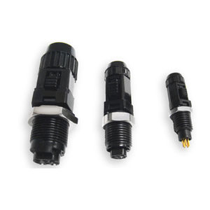 electrical power supply connector / data / coaxial / DIN