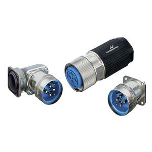electrical power supply connector / DIN / circular / crimp