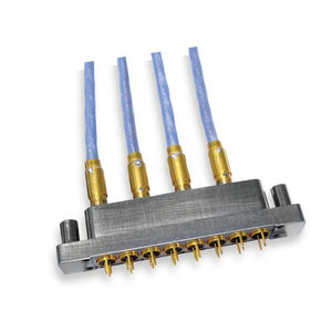 twinaxial connector / Ethernet / micro-D / PCB