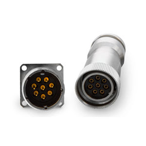 RF connector / DIN / circular / screw-in