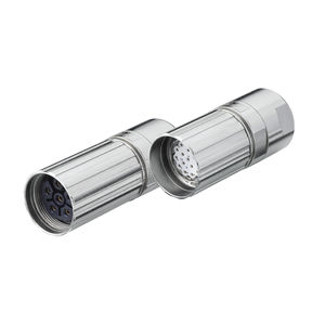 electrical power supply connector / DIN / circular / crimp
