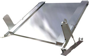 low-profile platform scales / with separate indicator / stainless steel / for the food industry