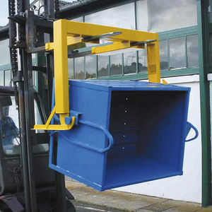 steel crate / for waste